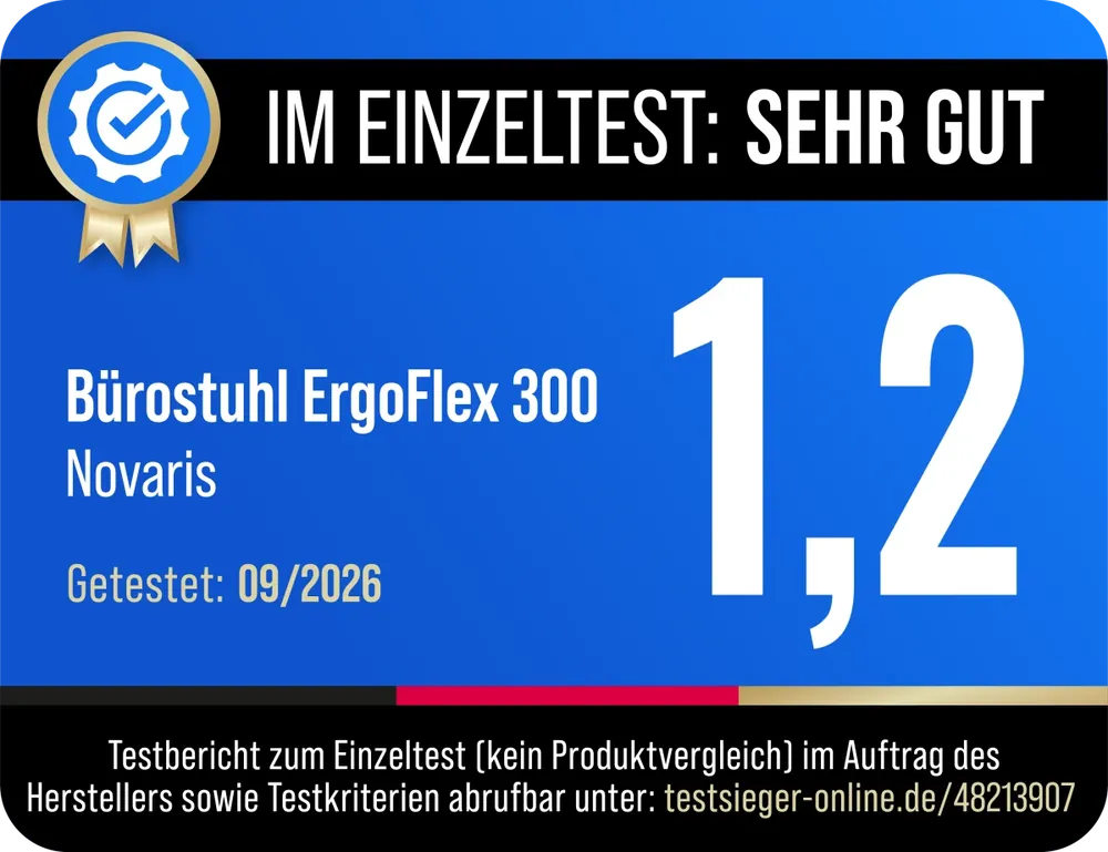 Beispiel Testsiegel Querformat (Novaris)