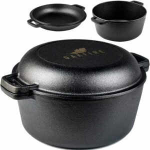 Produktbild 2in1 Gusseisen Topf mit Pfanne von Oakfire