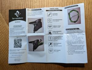 Produktbild Kettenschloss von TerrainMate