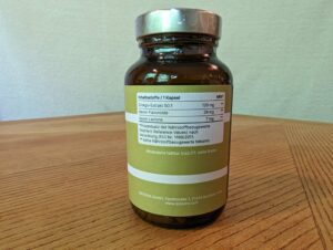 QIDOSHA Ginkgo Biloba 50:1 Extrakt Kapseln hochdosiert, Bild 2