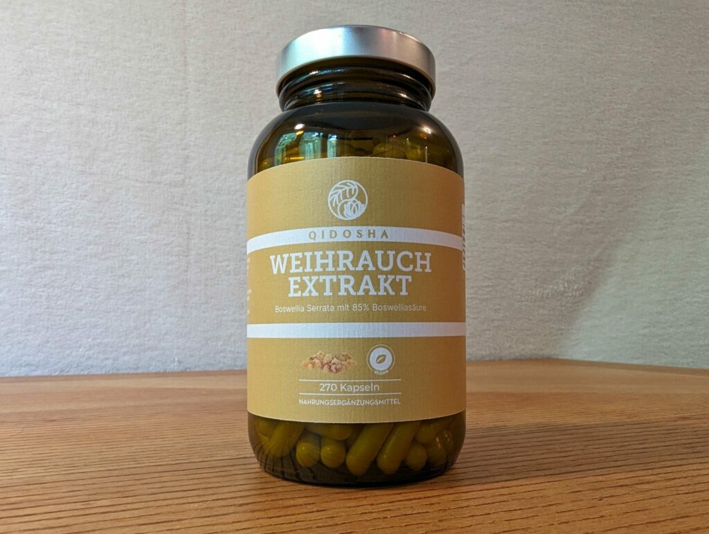QIDOSHA Boswellia serrata Weihrauchkapseln hochdosiert