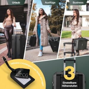 Produktbild Koffer 3er Set von PCG THE HARD CASE