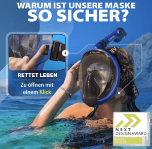 KAIMANA Schnorchelmaske, Bild 2