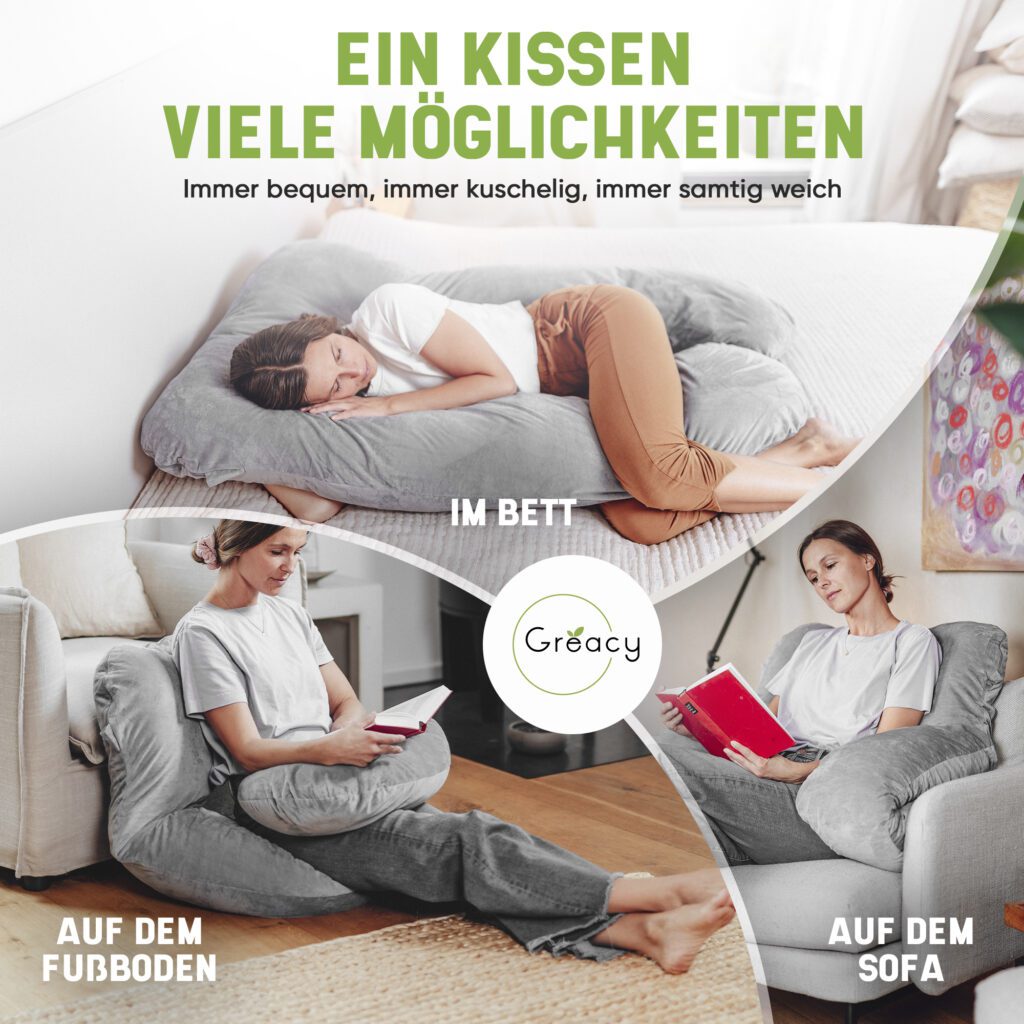 Greacy Seitenschläferkissen