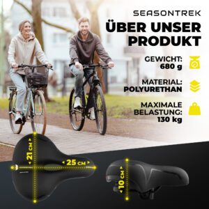 SEASONTREK Fahrradsattel, Bild 7