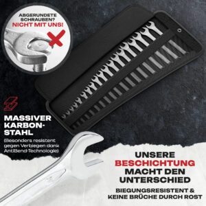 Produktbild Schraubenschlüssel-Set von Garage 694