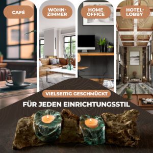 AIPa Living Glas auf Holzwurzel, Bild 4