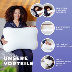 nubila Memory-Foam Kissen, Bild 5