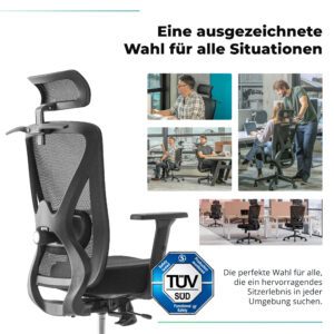 Backerz Motion Mesh Chair, Bild 7