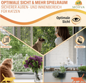 MORVA Katzen-Schutznetz, Bild 3