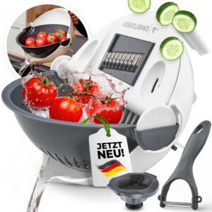 Produktbild Gemüseschneider mit Auffangbehälter von SmartDirekt