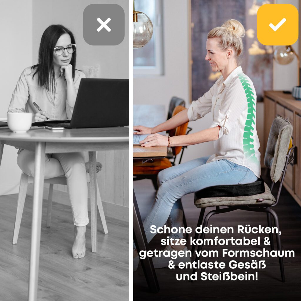 SANTERGO Orthopädisches Sitzkissen
