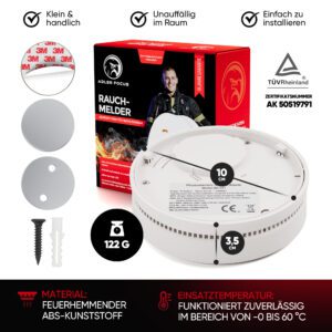 Adler Focus Rauchmelder, Bild 6