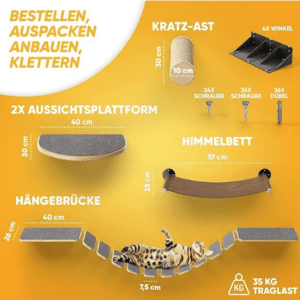 NELIX Katzenkletterwand, Bild 2