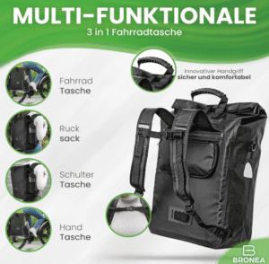 Bronea 3 in 1 Fahrradtasche, Bild 2