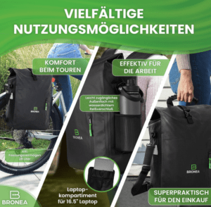 Bronea 3 in 1 Fahrradtasche, Bild 6