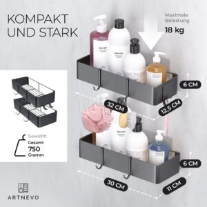 ARTNEVO Duschablage, Bild 4