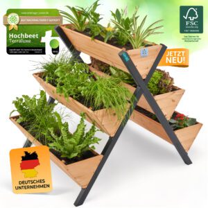 Produktbild Hochbeet- Holz von Terraluxe