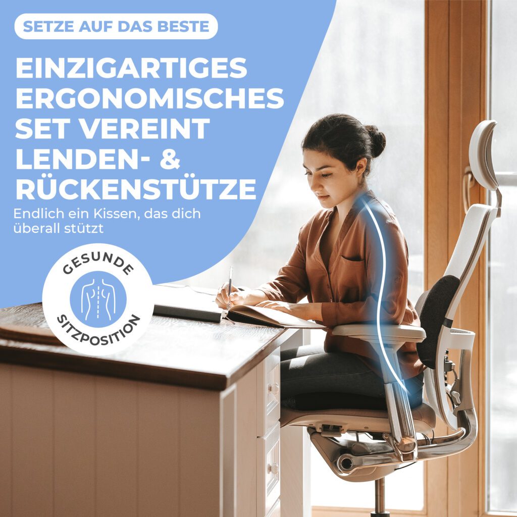 WeeComfy Ergonomisches Kissen Set