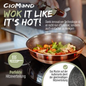 CioMond Chef Delux Wokpfanne, Bild 2