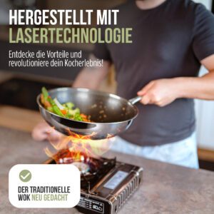 CioMond Chef Delux Wokpfanne, Bild 5