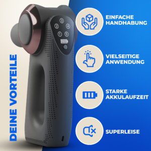 LivingLuxury Massagepistole, Bild 6