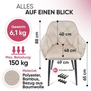 DCYM Esstisch-Stuhl, Bild 6
