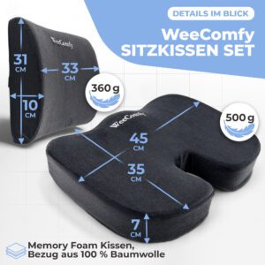 WeeComfy Ergonomisches Kissen Set, Bild 6