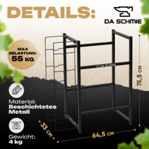 Produktbild Getränkekistenregal und Weinhalter von DA SCHMIE