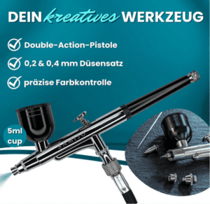 SAMIJO Airbrush-Set mit Kompressor, Bild 2