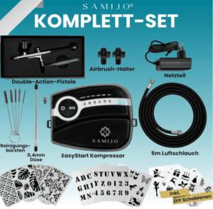 SAMIJO Airbrush-Set mit Kompressor, Bild 4