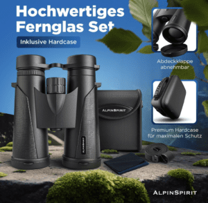 Produktbild zum Test Fernglas 8×42 von Alpin Spirit