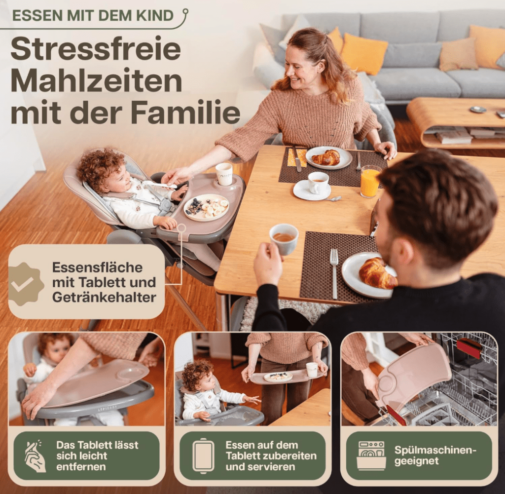 LepiBaby Baby Hochstuhl