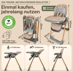 LepiBaby Baby Hochstuhl, Bild 3