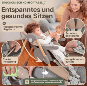 LepiBaby Baby Hochstuhl, Bild 5