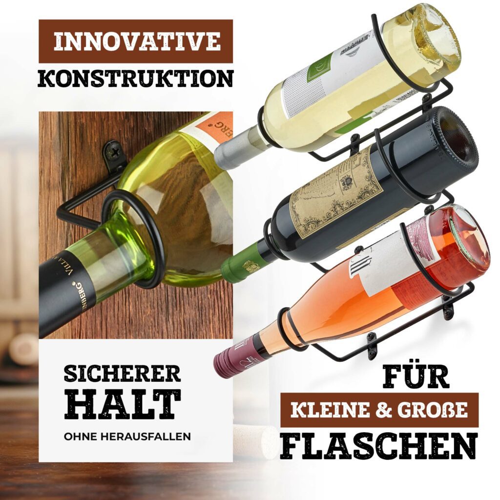MühlenWerk Weinflaschenhalter
