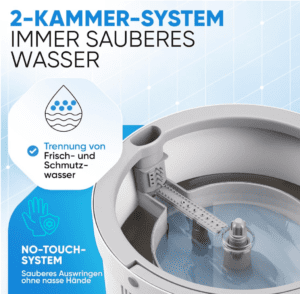 Produktbild Wischmopp Set mit Eimer von Orvium