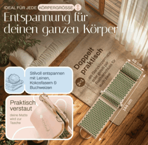 Produktbild Akupressurmatten Set von HEINZmade