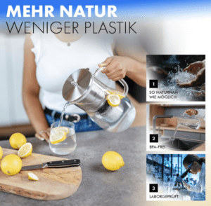 Infintos Wasserfilterkanne für Trinkwasser, Bild 4