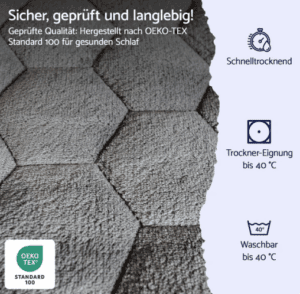 Schlafmodus Überzüge (Bettlaken und Kissenbezüge), Bild 2