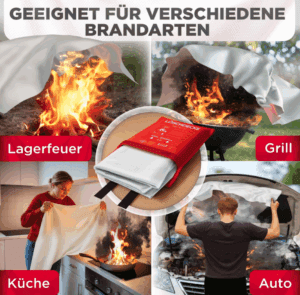 CONTRABLAZE Feuerlöschdecke, Bild 3
