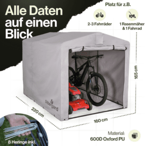 Produktbild Fahrradgarage von Silbergard