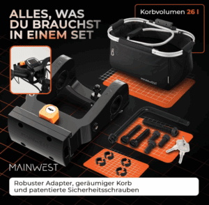 Produktbild Lenkeradapter für E-Bike von Mainwest