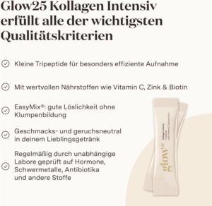 Produktbild Kollagen Intensiv von Glow25