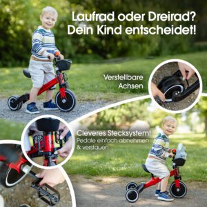 WENGGROW 5 in 1 Dreirad, Bild 6