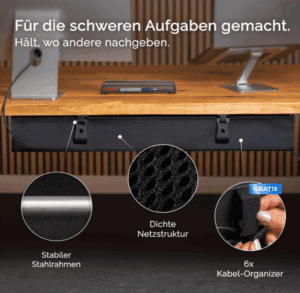 DESKSPACE Kabelwanne, Bild 5