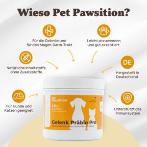 Pet Pawsition Nahrungsergänzungsmittel für Hunde & Katzen, Bild 2