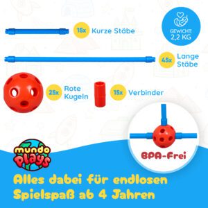 MundoPlays Kreatives Bauspielzeug, Bild 6