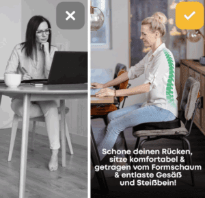 SANTERGO® Orthopädisches Sitzkissen, Bild 2