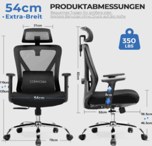 COMHOMA Bürostuhl, Bild 2